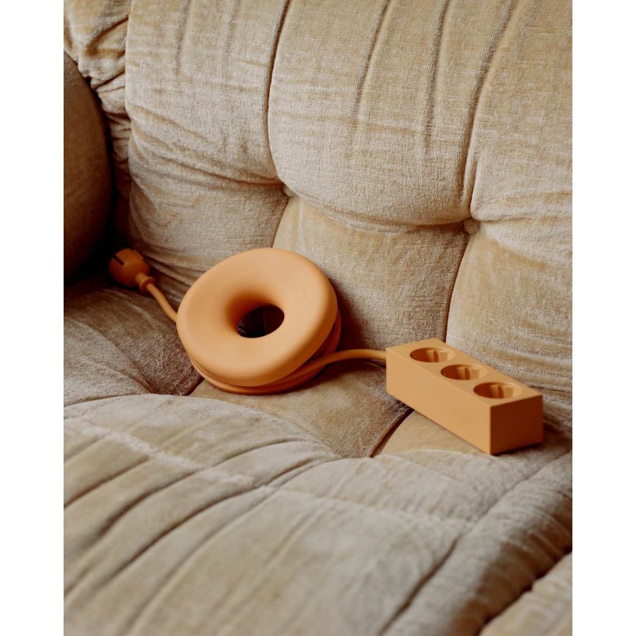 Pedestal Cable Bagel �14 cm, Apricot
